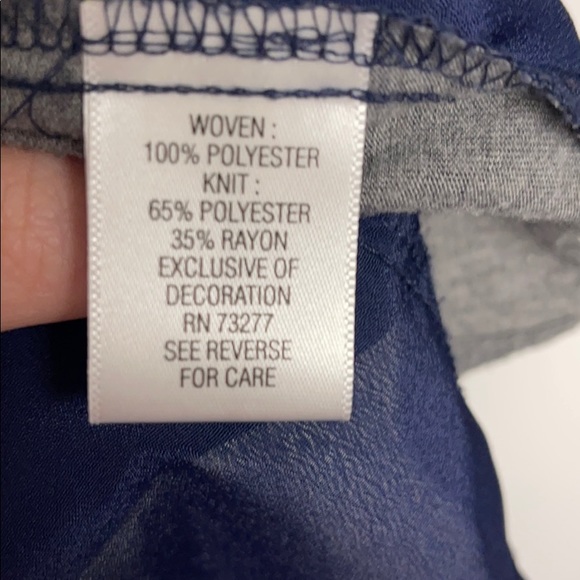 Apt 9 semi-sheer top - Picture 6 of 7